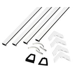 Phifer Wire Gloss White Aluminum Screen Frame Kit 1 pk