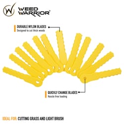 Weed Warrior Push-N-Load Residential Grade 6.75 in. L Trimmer Blade