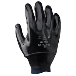 Atlas Unisex Indoor/Outdoor Cuffed Chemical Gloves Black L 1 pair