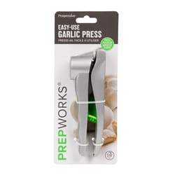Progressive Prepworks Silver Aluminum Garlic Press