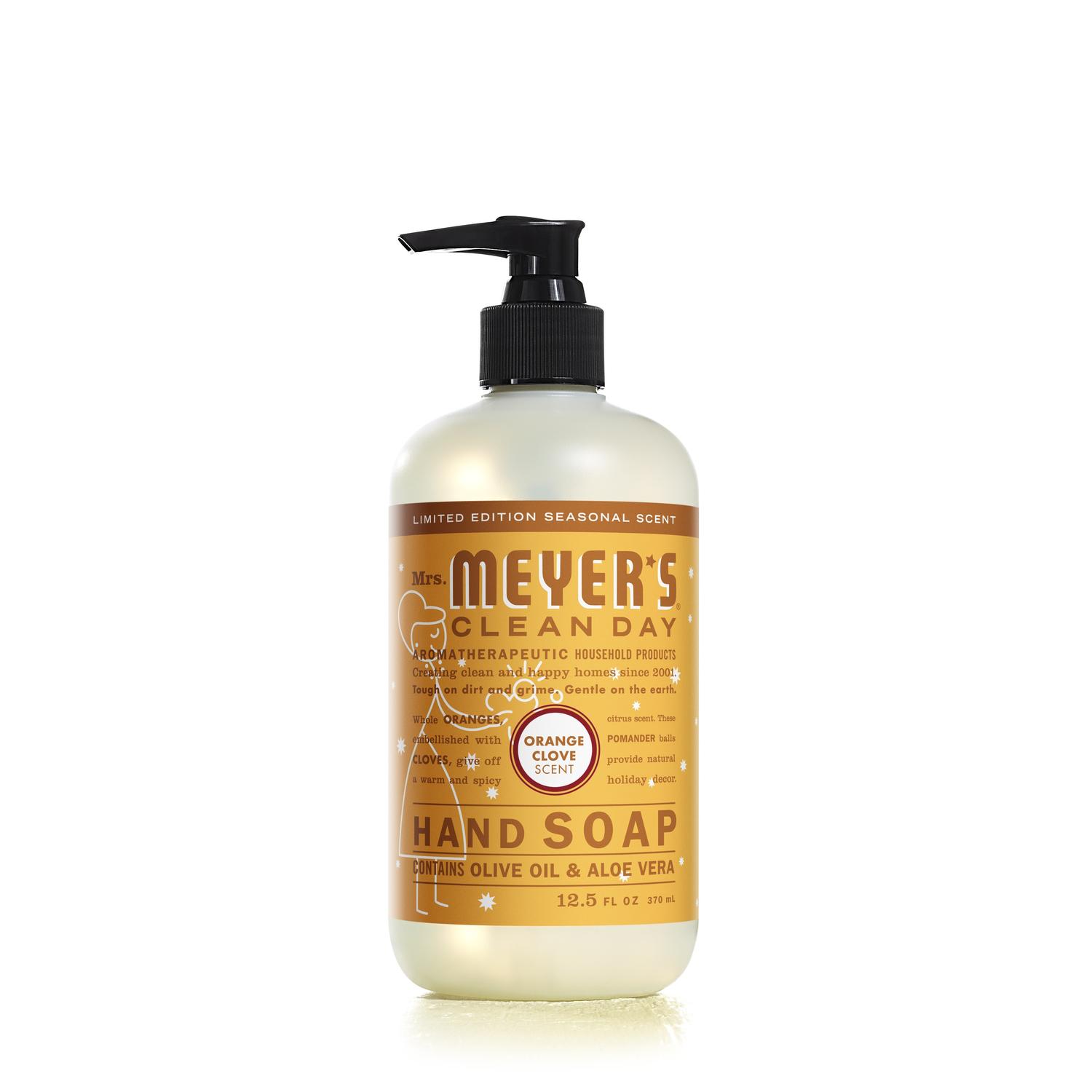 UPC 808124174313 product image for Mrs. Meyer's 12.5 Oz Orange Clove Scent Clean Day Liquid Hand Soap (17431) - 6 P | upcitemdb.com