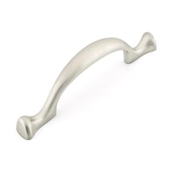 Richelieu Traditional Arch Cabinet Pull 3 in. Brushed Nickel Silver 10 pk