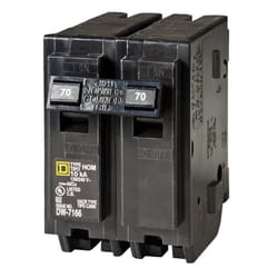 Square D HomeLine 70 amps Plug In 2-Pole Circuit Breaker