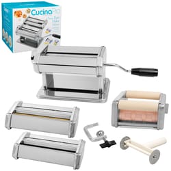 CucinaPro Chrome Stainless Steel Pasta Maker