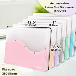 Bazic Products Assorted Document Case 1 pk