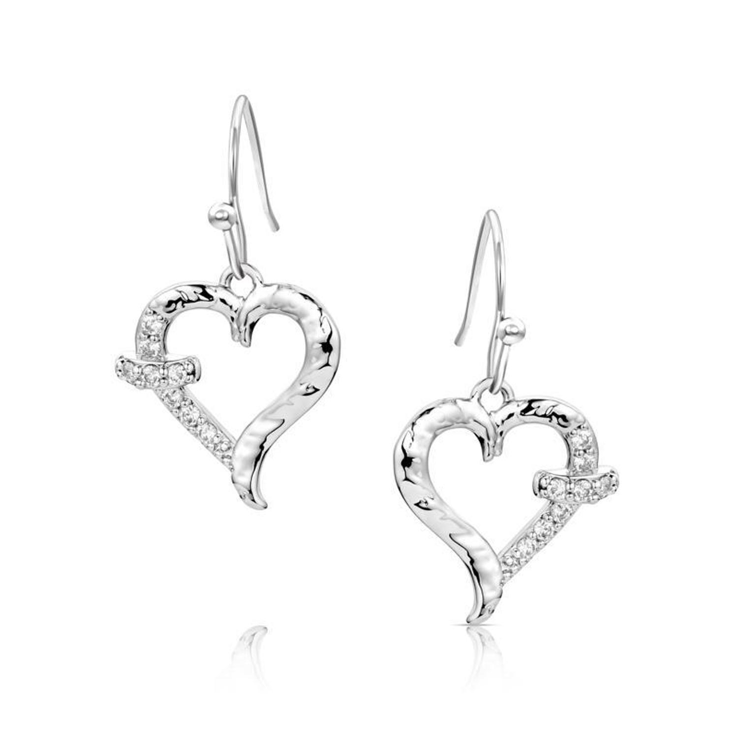 ◇TATIANA◇ [Silver 925] Amelie heart earrings_EC1689 Designer fashion, Seoul-fully created | W Concept