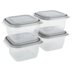 Good Cook EveryWare 5.2 cups Clear Food Storage Container Set 4 pk