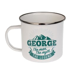 Top Guy George 14 oz Multicolored Steel Enamel Coated Mug 1 pk