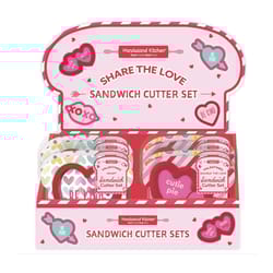 Handstand Kitchen Share the Love Stainless Steel Sandwich Cutter Set