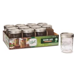 Ball Regular Mouth Mason Jar 8 oz 12 pk