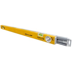 STABILA 59 in. Aluminum Type 80 T Extendable Level 2 vial