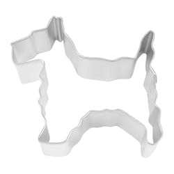 R&M International Corp 3 in. L Scottie Cookie Cutter Silver 1 pc