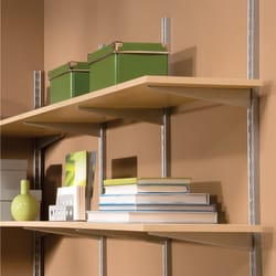 Knape & Vogt Silver Steel Shelf Standard 39 in. L