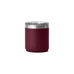 YETI Rambler 10 oz Wild Vine Red BPA Free Lowball 2.0 Vacuum Insulated Tumbler