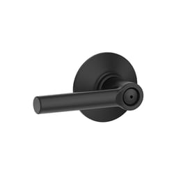 Schlage Broadway Matte Black Privacy Lever Right or Left Handed