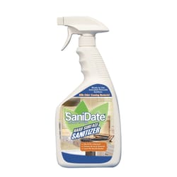BioSafe SaniDate Non-Scented Scent Hard Surface Sanitizer Liquid 32 oz