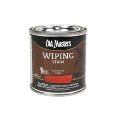 Old Masters Semi-Transparent Satin Crimson Fire Oil-Based Wiping Stain 1/2 pt