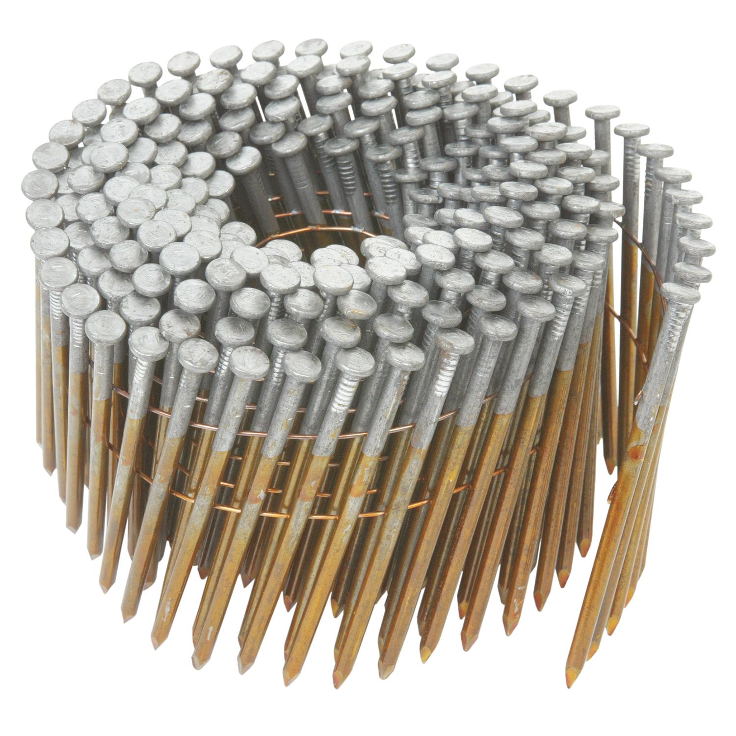 Metabo HPT 3-1/4 in. Wire Coil Bright Framing Nails 15 deg 2400 pk