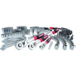 Craftsman 1/4, 3/8 and 1/2 in. drive Metric and SAE 6 and 12 Point Mechanic's Tool Set 227 pc