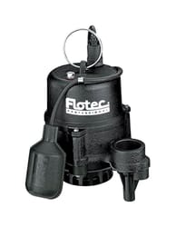 Flotec Professional 1/3 HP 3360 gph Cast Iron Tethered Float Switch Sewage Pump