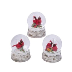 Gerson Multicolored 3 Asst- Cardinal Snow Snowglobe 4.25 in.