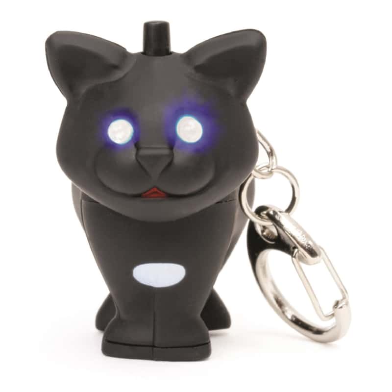 KIKKERLAND Black Key Chain w/LED Light Ace Hardware