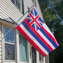 Valley Forge Hawaii State Flag 36 in. H X 60 in. W