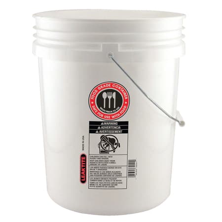 Buckets for Storage, 6 Gallon, Food Grade