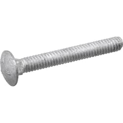 HILLMAN 1/2 in. X 2 in. L Hot Dipped Galvanized Steel Carriage Bolt 50 pk