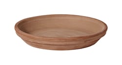 Deroma 1 in. H X 1 in. D X 4 in. D Clay Standard Plant Saucer Terracotta