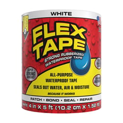Flex Seal Family of Products Flex Tape 4 in. W X 5 ft. L White Waterproof Repair Tape
