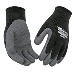 Kinco Warm Grip S Latex Coated Thermal Black Dipped Gloves