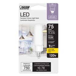 Feit T4 E11 LED Bulb Bright White 75 Watt Equivalence 1 pk