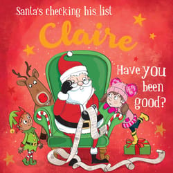 Christmas Claire Storybook