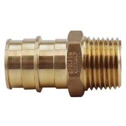 Apollo Expansion PEX / Pex A 1 in. Expansion PEX in to X 3/4 in. D MPT Brass Male Adapter