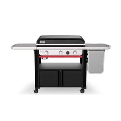 Weber Slate Rust-Resistant 1500215 3 Burner Liquid Propane Outdoor Griddle Black 30 IN ACE EXCLUSIVE