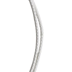 Koch 9/64 in. D X 48 ft. L White Diamond Braided Nylon Rope