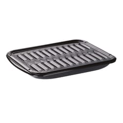 Range Kleen Porcelain Broiler Pan and Grill 13 in. W X 16 in. L