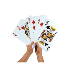Schylling Jumbo Playing Cards Multicolored