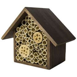 SuperMoss 7.5 in. H X 5.5 in. W X 4.75 in. L Wood Insect House