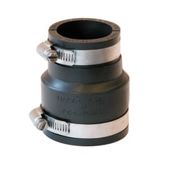 Fernco Schedule 40 2 in. Hub each X 1-1/2 in. D Hub PVC Flexible Coupling