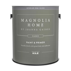 Magnolia Home by Joanna Gaines Classic Semi-Gloss True White Base 1 Paint and Primer Interior 1 gal