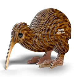 Safari Ltd. Eugy Brown Kiwi 3D Puzzle Brown