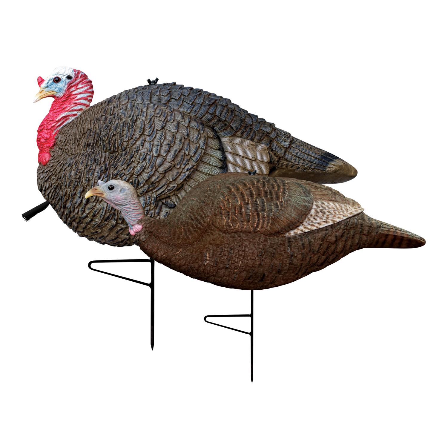 Primos Gobbstopper Multicolored Rubber Jake and Hen Turkey Decoy Sansujyuku sansujyuku.com