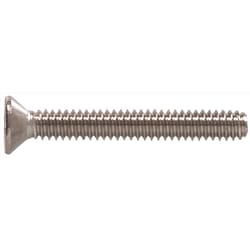 HILLMAN No. 10-32 Ga. X 1-1/4 in. L Phillips Flat Head Stainless Steel Machine Screws 1 lb 1 pk