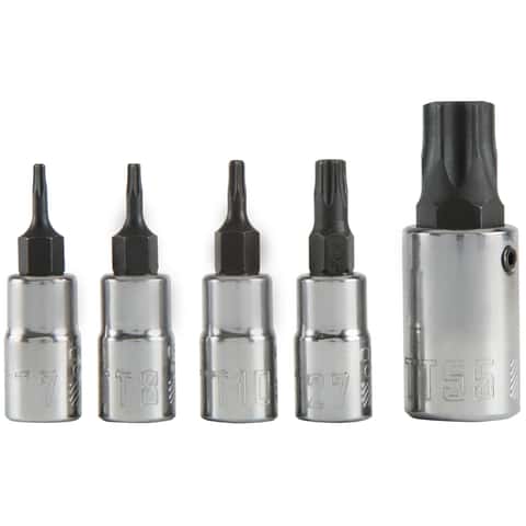 Craftsman Tamperproof Torx Bit Socket Set, 5 pc
