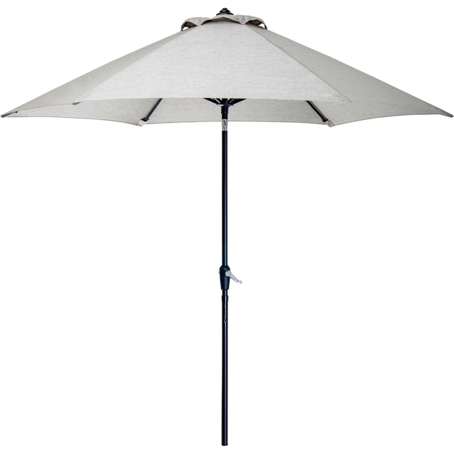 Photos - Storage Combination Hanover Lavallette 9 ft. Tiltable Gray Patio Umbrella LAVALLETTEUMB 