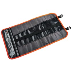 Ergodyne Arsenal 0.25 in. W X 14 in. H Polyester Tool Roll Pouch 21 pocket Black 1 pc