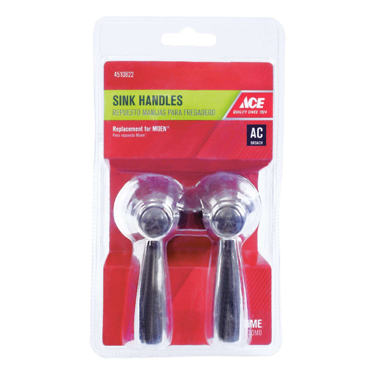 Ace For Moen Banburry Chrome Bathroom and Kitchen Faucet Handles Ace