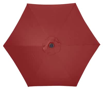 Living Accents 9 Tiltable Red Market Umbrella Ace Hardware